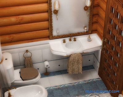Хидроизолација бања во дрвена куќа