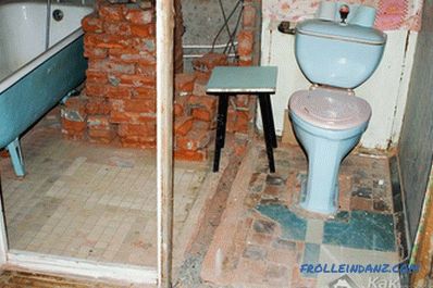Реконструкција на бања - како да се направи обнова во бањата (+ фото)
