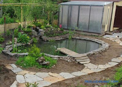 Езерце на летната куќа - изградбата на вештачки резервоар (+ фотографии)