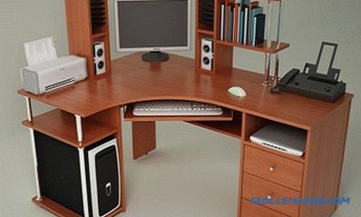 Компјутерско биро од цврсто дрво направете сами: цртежи (видео)