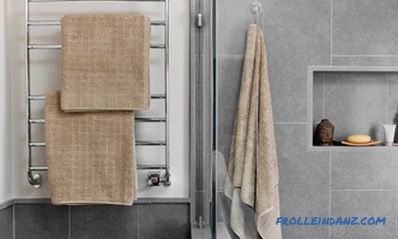 Како да се избере загреан пешкир железнички за бања, вода или електрична енергија