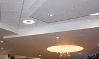 Видови на тавани - суспендирани и едноставни, нивните предности и недостатоци + Фото и видео