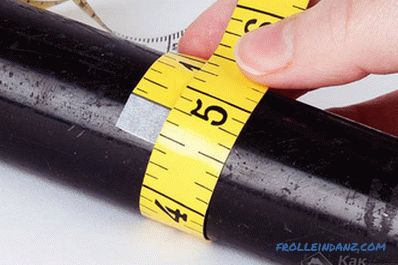 Како да се измери дијаметарот на цевката - измерете го дијаметарот на цевката