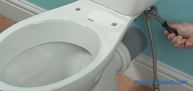 Како да инсталирате тоалет со свои раце