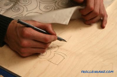 Извлекување на сложувалка од иверица, како да го поместите цртежот