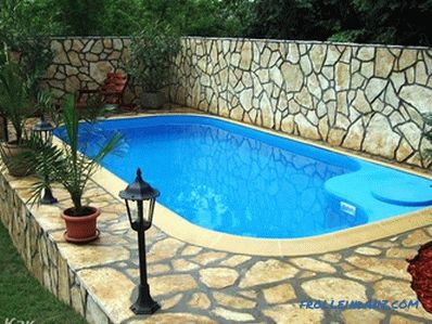 Делумен конкретен базен - бетонски базен + фото