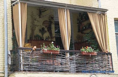 Како да направите балкон на станот со свои раце (внатре и надвор) + слика