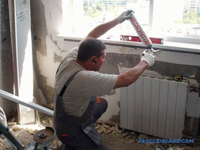 Како да се замени прозорецот - демонтирање и инсталирање на прозорец праг