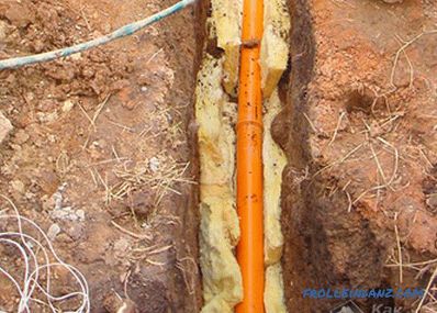 Како да се загрее канализационата цевка - изолација на канализациони цевки