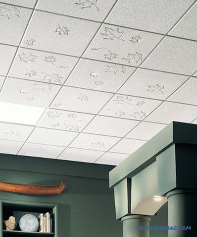 Армстронг таванот - технички карактеристики, видови, добрите и лошите страни + Слики