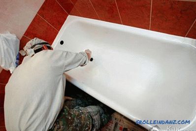 Како да се наслика лиено железо бања - сликарство леано железо бања