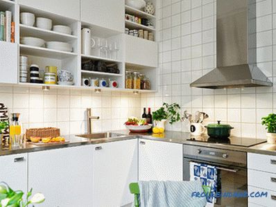 Скандинавски стил кујна - како да се создаде внатрешен дизајн, 70 фото идеи