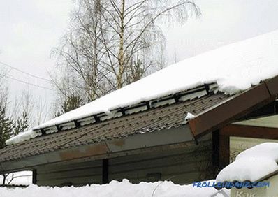Како да инсталирате заштитници за снег - инсталација на заштитници за снег на покривот