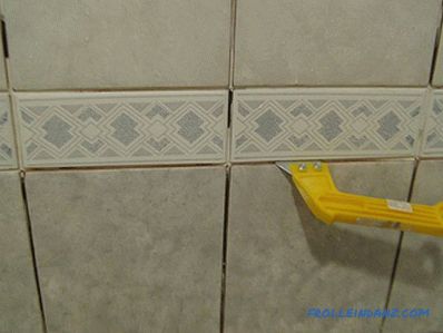 Фурнирање плочки во бањата го прават тоа сами: чекор-по-чекор инструкции