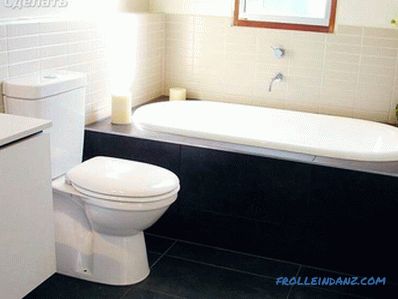 Комбинирање на бања и тоалет - како да се направи повторен развој (+ фото)