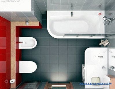 Комбинирање на бања и тоалет - како да се направи повторен развој (+ фото)