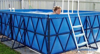 DIY ПВЦ базен