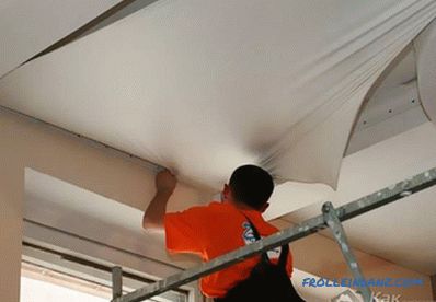 Поправање на таванот направете сами