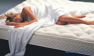 Кој душек е подобро да се избере - ортопедски својства и карактеристики на душеците