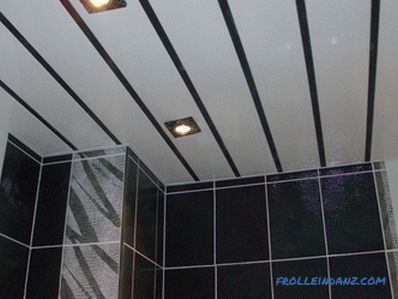 Кој таван е подобро да се направи во бањата